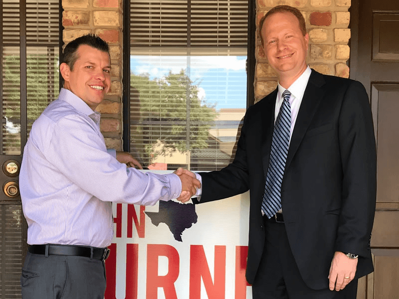 Backing a candidate for the Texas House